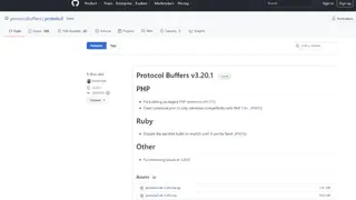 Protocol Buffers screenshot
