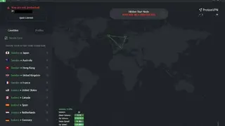ProtonVPN screenshot