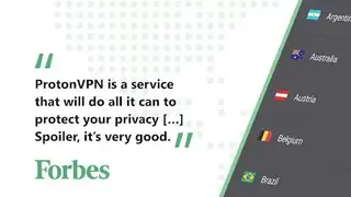 ProtonVPN screenshot