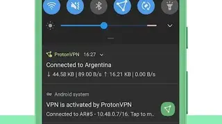 ProtonVPN screenshot