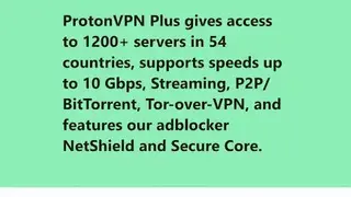 ProtonVPN screenshot