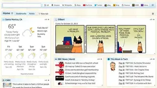 Protopage screenshot