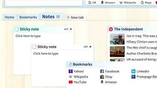 Protopage screenshot