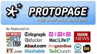 Protopage screenshot
