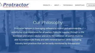 Protractor screenshot