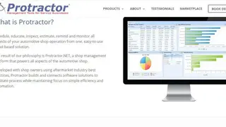 Protractor screenshot