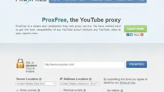 ProxFree screenshot