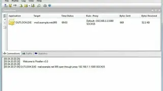 Proxifier screenshot