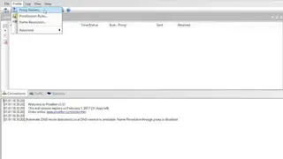 Proxifier screenshot