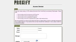 Proxify screenshot