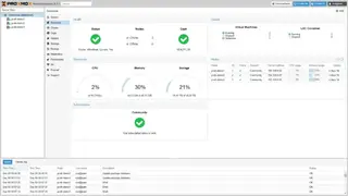 Proxmox screenshot