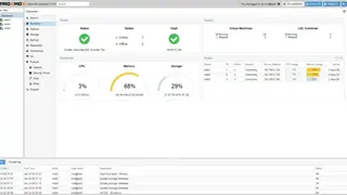 Proxmox Virtual Environment screenshot