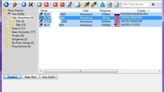 Proxy Switcher screenshot
