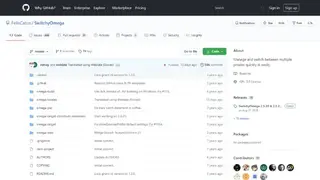 Proxy SwitchyOmega screenshot