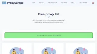 ProxyScrape screenshot