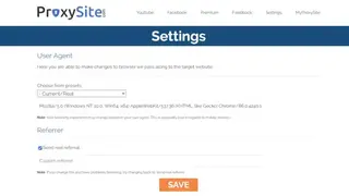 ProxySite screenshot