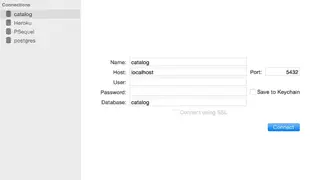 PSequel : PostgreSQL GUI tool for Mac OS X screenshot