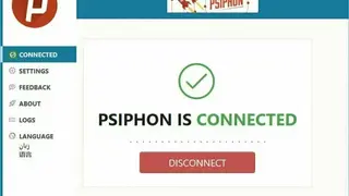 Psiphon screenshot