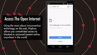 Psiphon screenshot