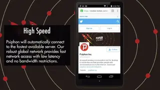 Psiphon screenshot