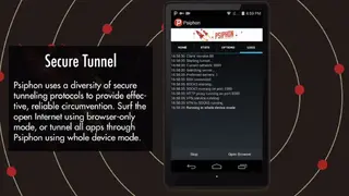 Psiphon screenshot