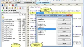 PSPad screenshot