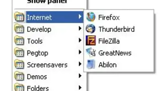 PStart screenshot