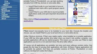 PStart screenshot
