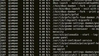 Psutil screenshot