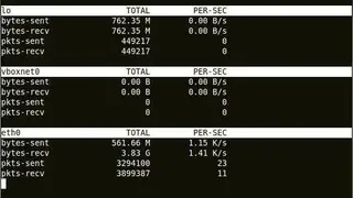 Psutil screenshot