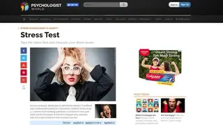 Psychologist World Stress Test screenshot