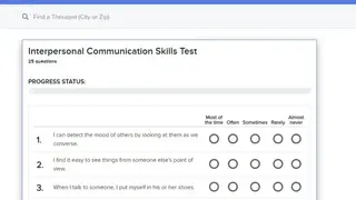Psychtests Psychologytoday Tests screenshot