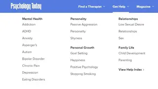 Psychtests Psychologytoday Tests screenshot
