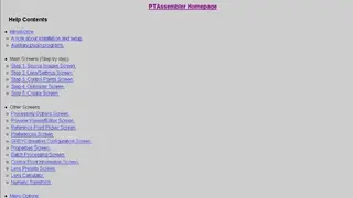PTAssembler screenshot