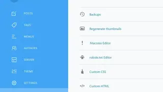 Publii screenshot