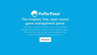 PufferPanel screenshot