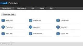 Pulse CMS screenshot