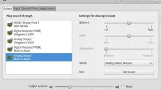 PulseAudio screenshot