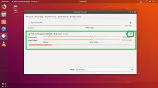 PulseAudio screenshot