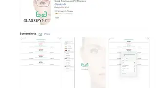 Pupil Distance PD Measure screenshot
