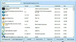 Puran Uninstaller screenshot