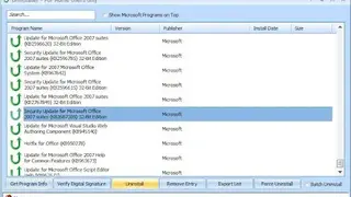 Puran Uninstaller screenshot