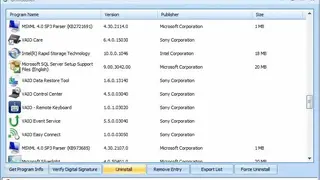 Puran Uninstaller screenshot