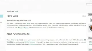 Pure Data screenshot