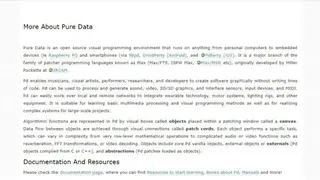 Pure Data screenshot