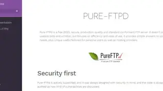 Pure-FTPd screenshot