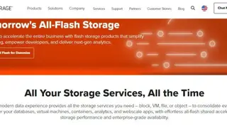 Pure Storage FlashArray screenshot