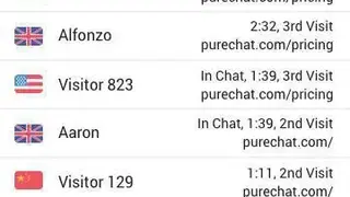 PureChat screenshot