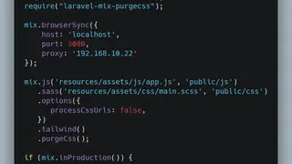 Purgecss screenshot