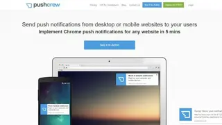 PushCrew screenshot